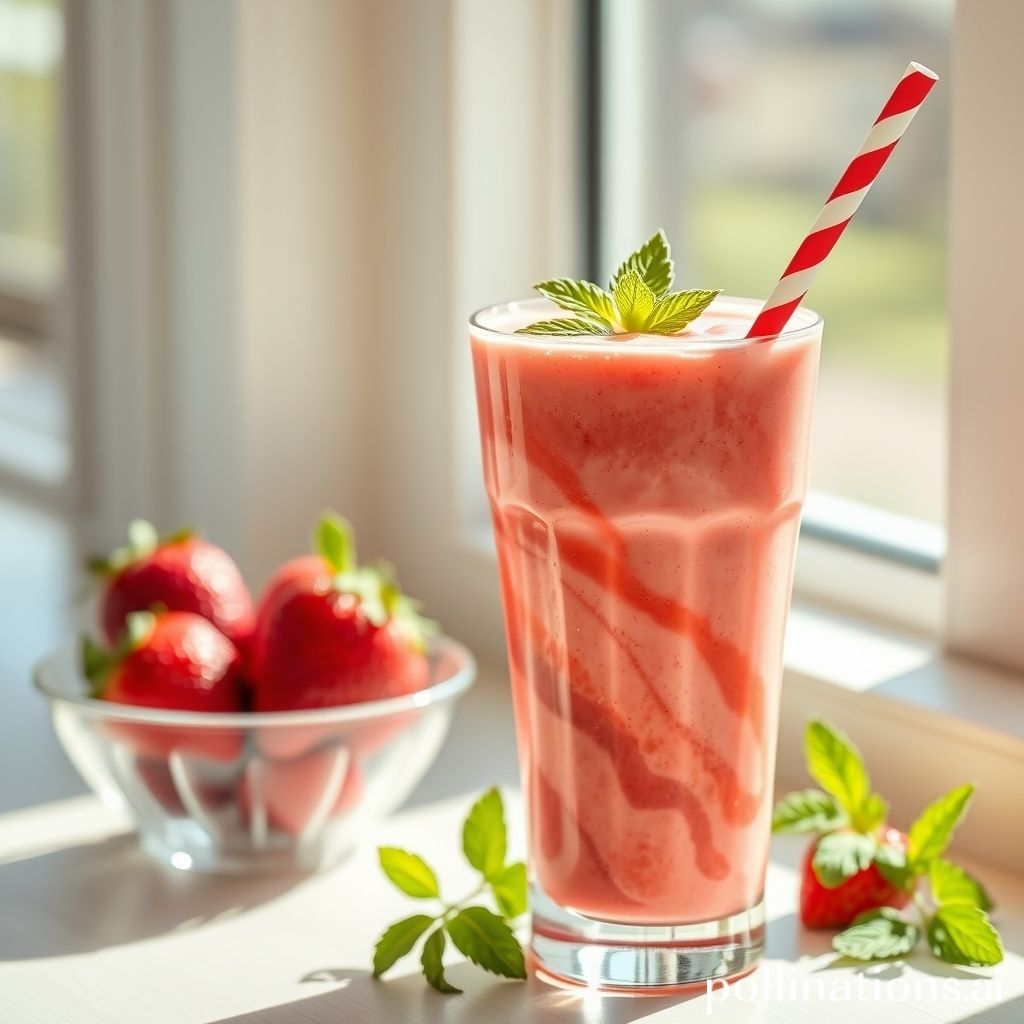 Delicious And Creamy Strawberry Smoothie Recipe No Banana Needed